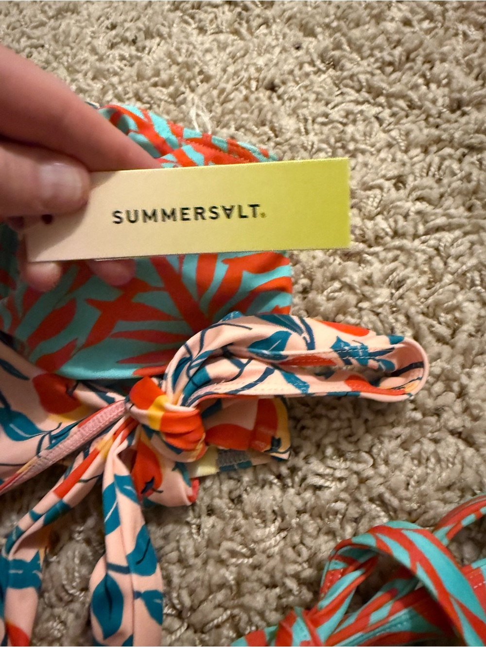 NWT DVF x Summersalt Perfect Wrap Bikini - Picture 8 of 12